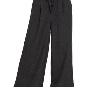 Zenana Woven Airflow Drawstring Pants